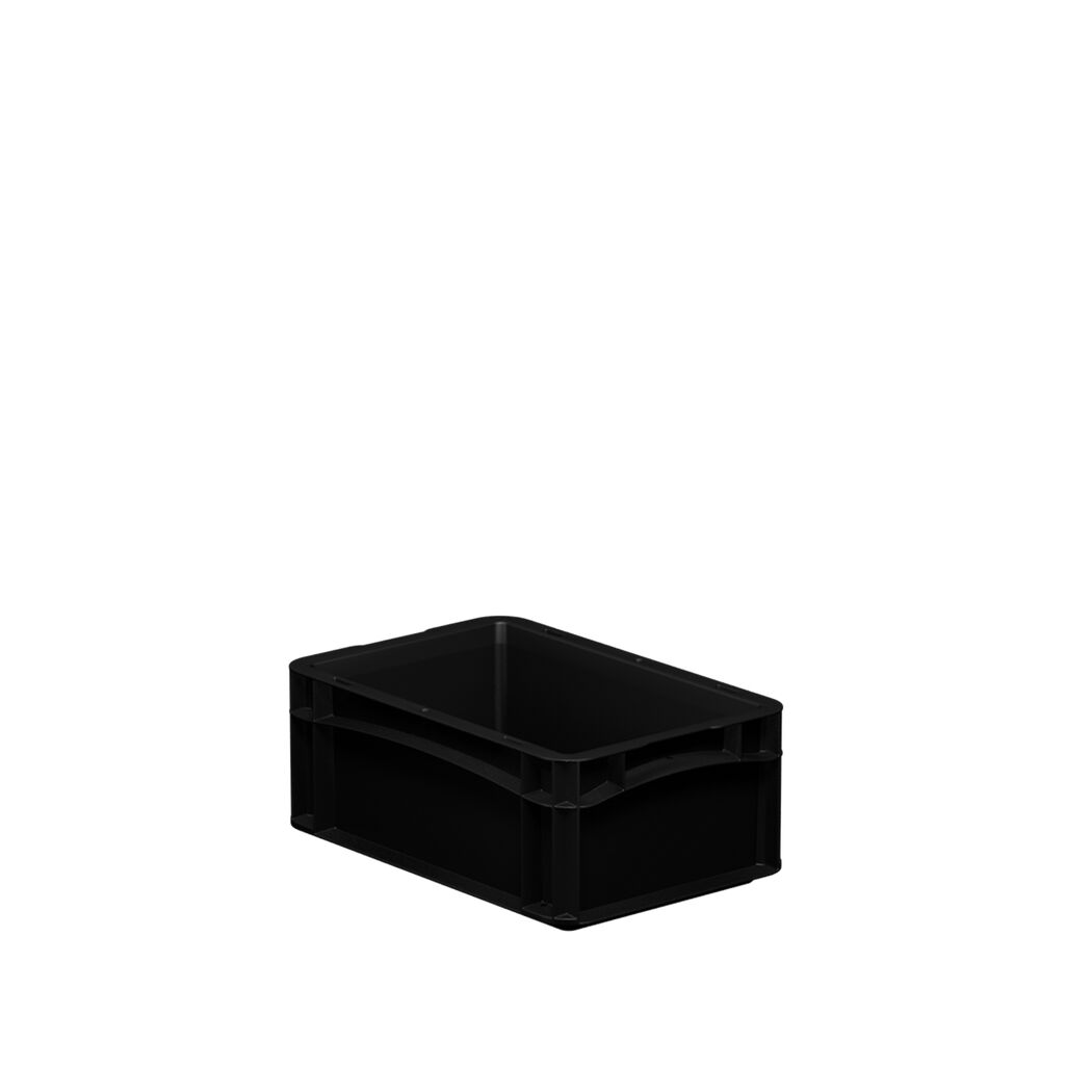 Schwarze Eurobox