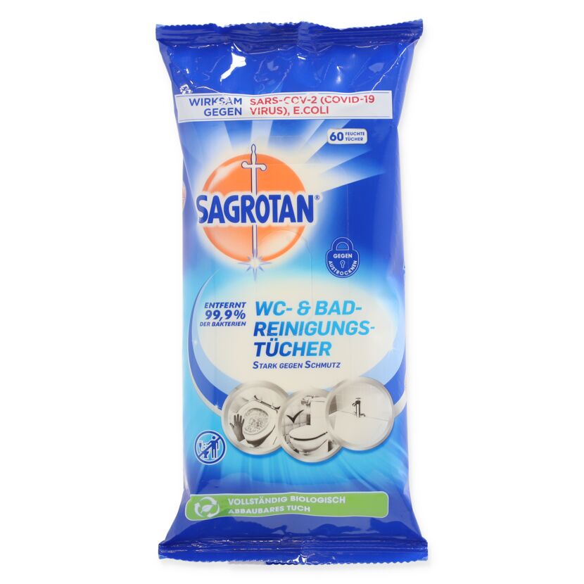 Sagrotan WC & Bad Reinigungstücher