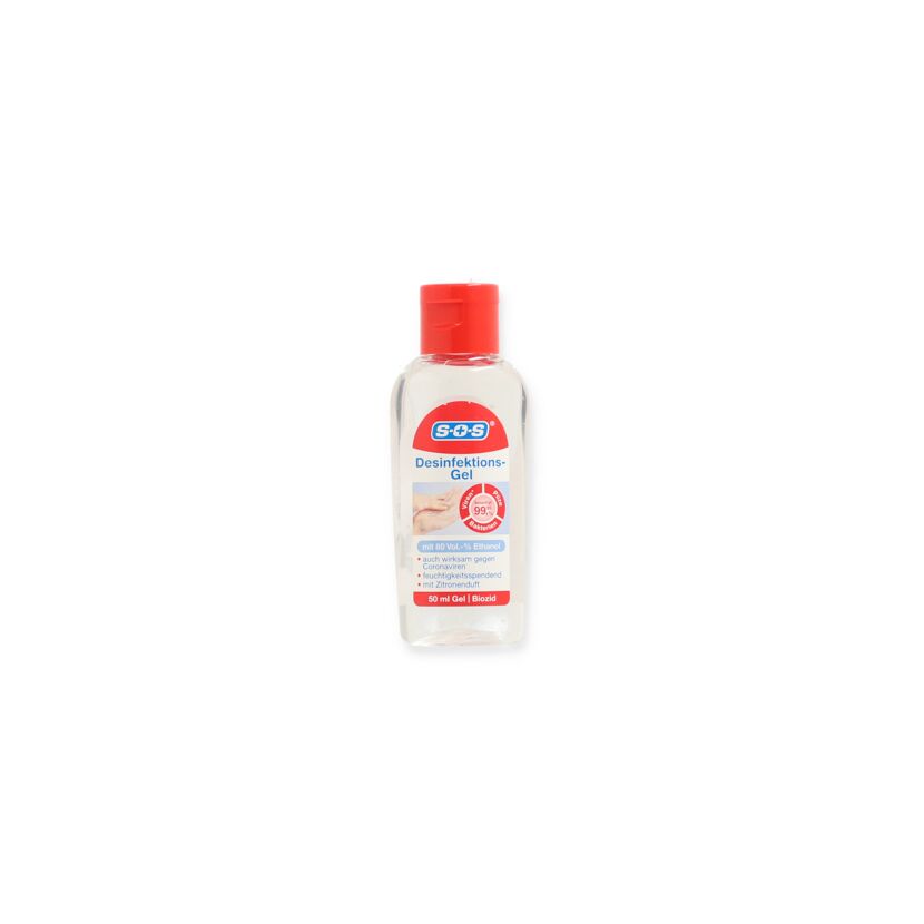 S-O-S Desinfektions-Gel 50ml Flasche