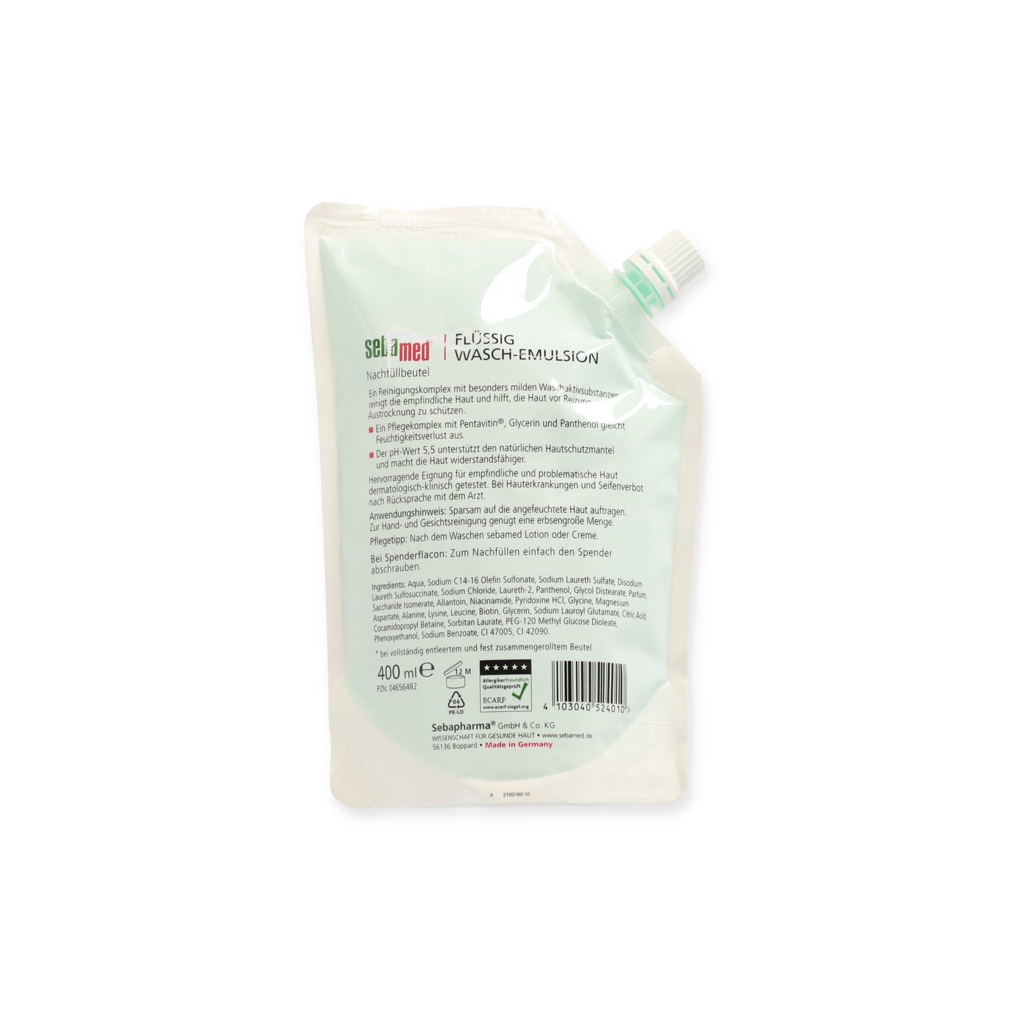 Sebamed Flüssig Wasch-Emulsion Nachfüllbeutel 400ml