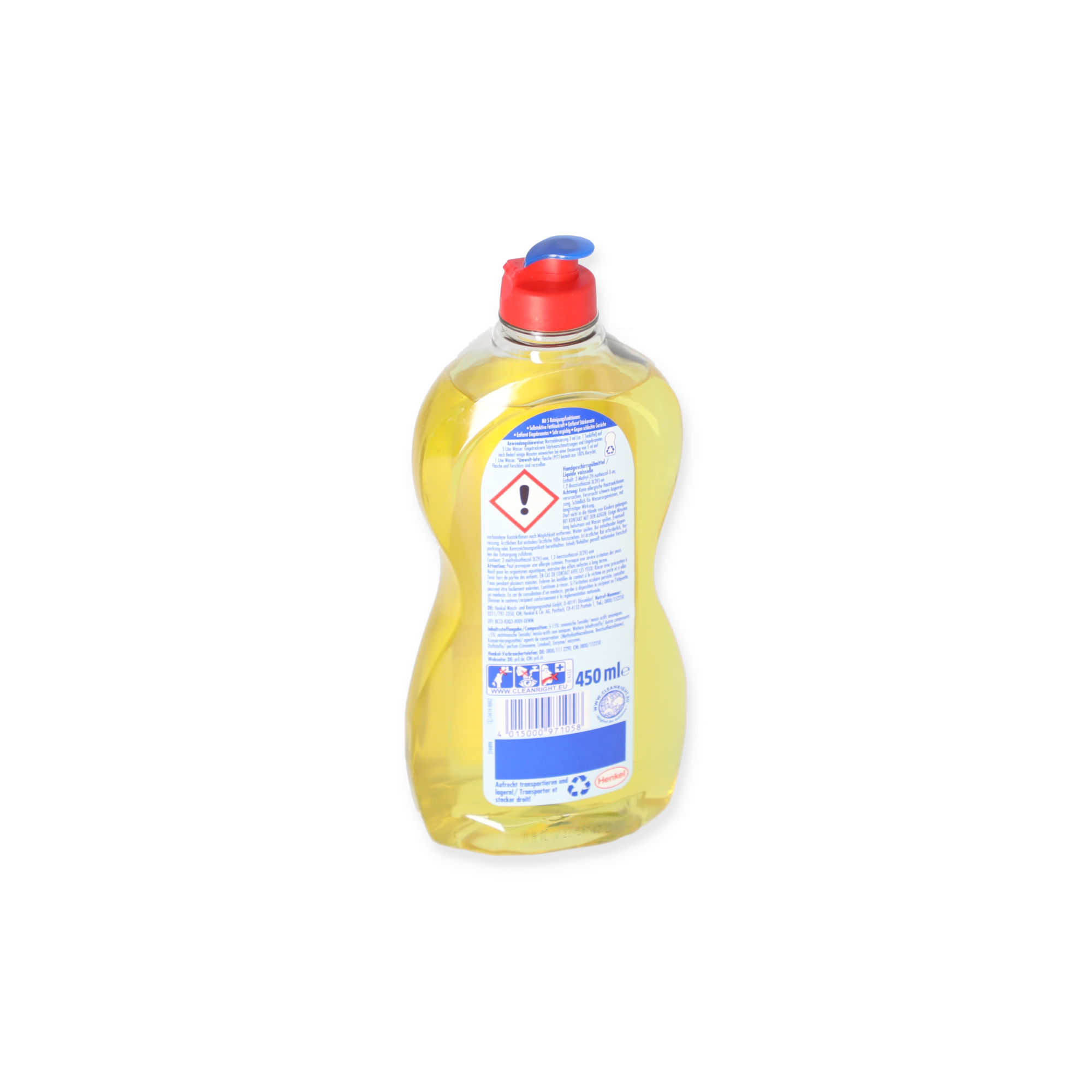 Spülmittel '5+ Kraft Gel' Zitrone 450 ml + product picture