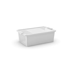 Aufbewahrungsbox 'BI Box M' weiß/transparent 55 x 35 x 19 cm