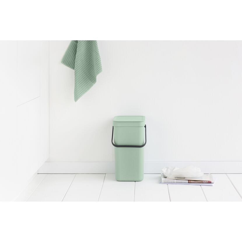Grüner Abfallsammler Sort&Go 12L