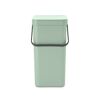 Hellgrüner Abfallsammler Sort&Go 16L