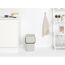 Helles grauer Abfallsammler Sort&Go 25L