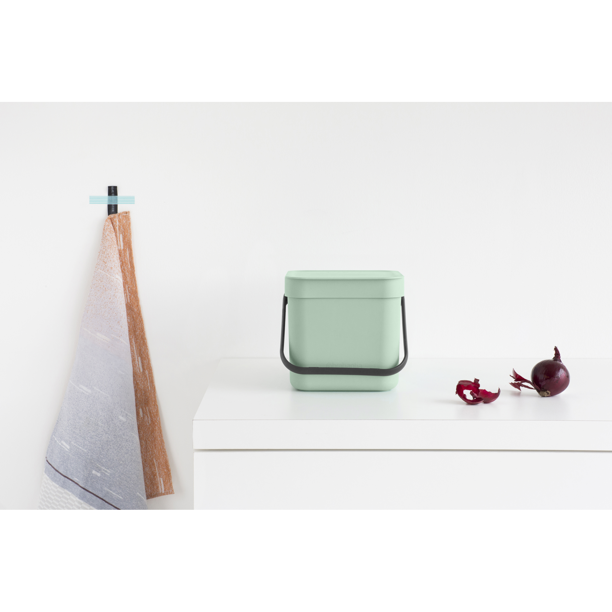 Abfallbehälter 'Sort & Go' 6 l jade green + product picture