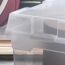 Transparente Aufbewahrungsbox mit Deckel