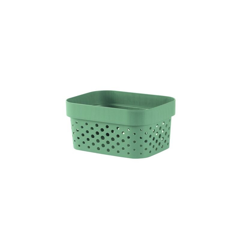 Grüne Aufbewahrungsbox Infinity Dots 1,4L