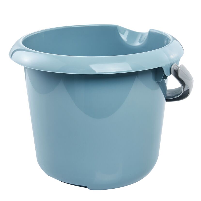 Blauer Eimer Mika 5L mit Ausguss