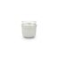 Graue Frühstücksschale mit transparentem Deckel