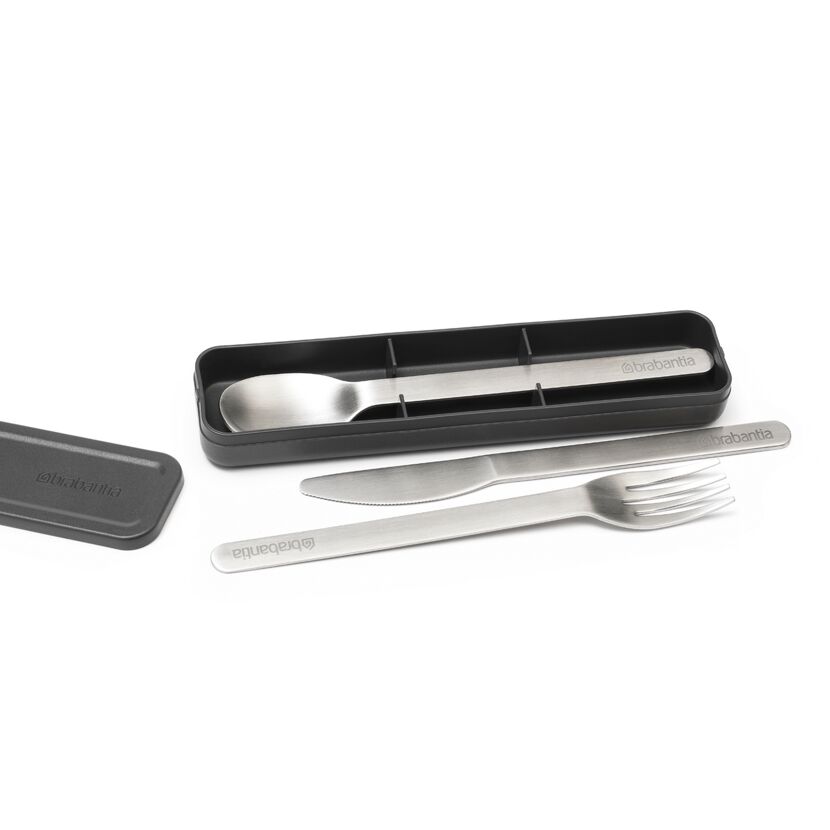 Besteckset 3-teilig, Messer, Gabel und Löffel