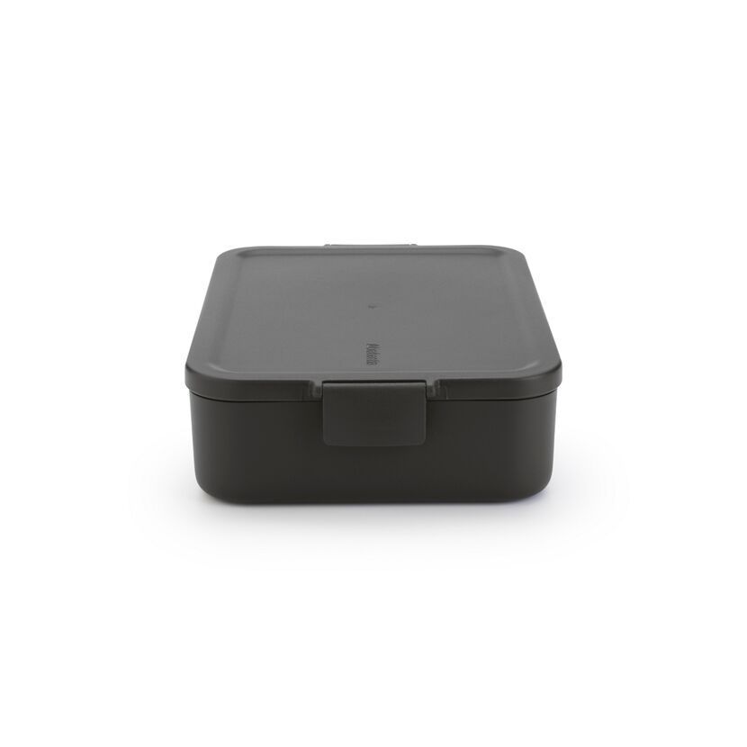 Graue Bento-Lunchbox Groß