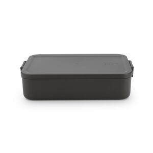 Lunchbox 'Make & Take' dunkelgrau groß 2 l