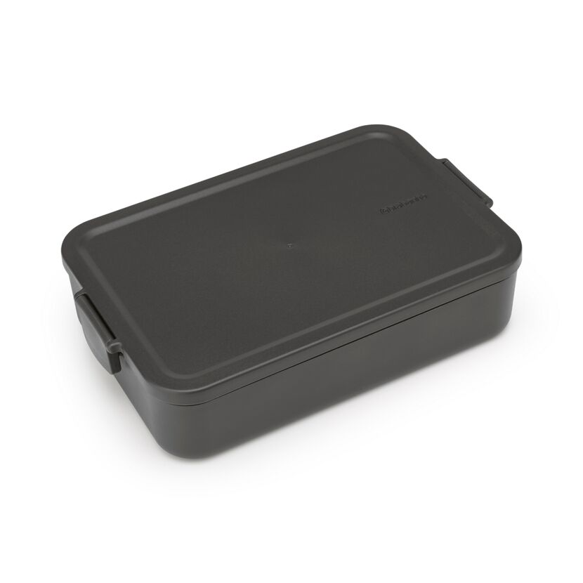 Dunkelgraue Lunchbox von Sistema
