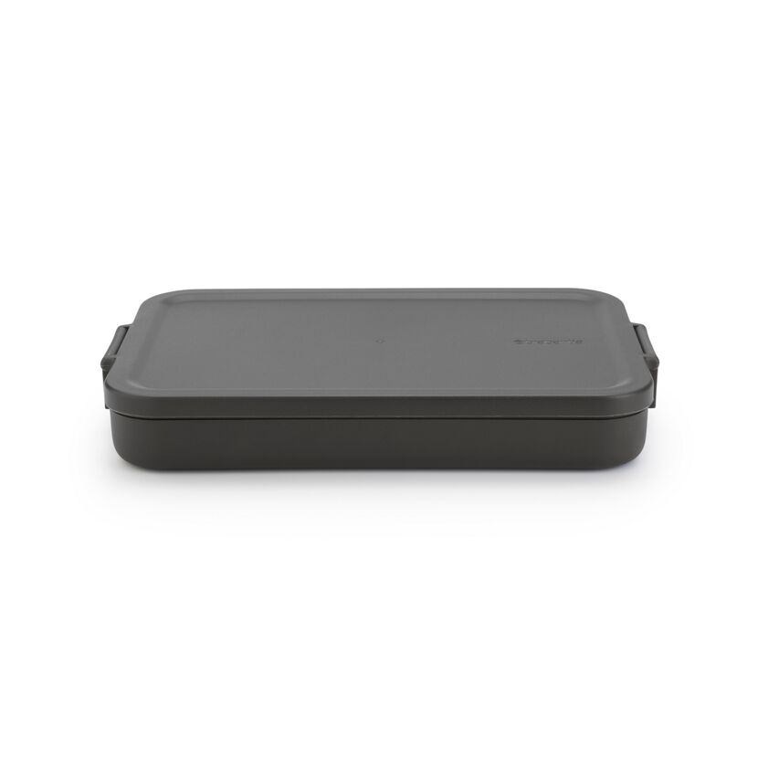 Flache Lunchbox dunkelgrau von Mepal