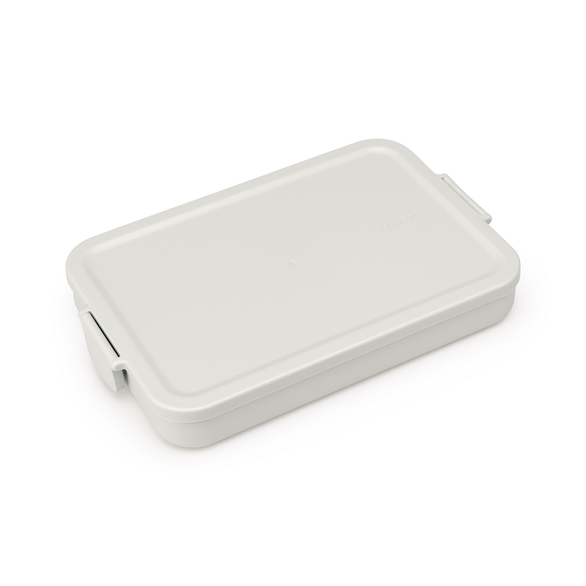 Lunchbox 'Make & Take' hellgrau flach 1,1 l + product picture