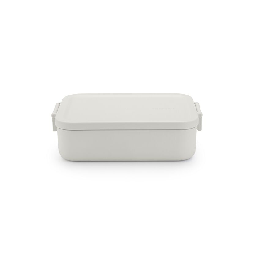 Hellgraue Lunchbox Medium