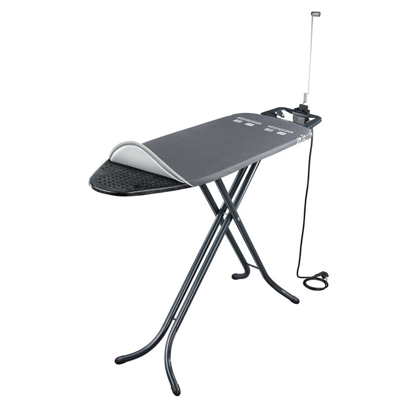 Bügeltisch 'Air Board M Black Plus' grau 120 x 38 cm