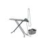 Bügeltisch 'Air Board M Black Plus' grau 120 x 38 cm