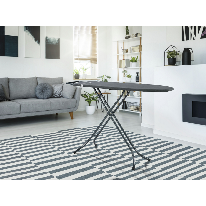 Bügeltisch 'Classic M Black' grau 120 x 38 cm