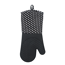 Topfhandschuhe Silikon/Baumwolle schwarz 2er-Set