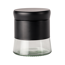 Glas-Aufbewahrungsdose 'Black Outdoor Kitchen Boga' schwarz 0,4 l