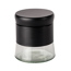 Glas-Aufbewahrungsdose 'Black Outdoor Kitchen Boga' schwarz 0,4 l