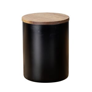 Glas-Aufbewahrungsdose 'Black Outdoor Kitchen Mio' schwarz 1 l