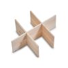 Hölzerner Kreuz-Organizer