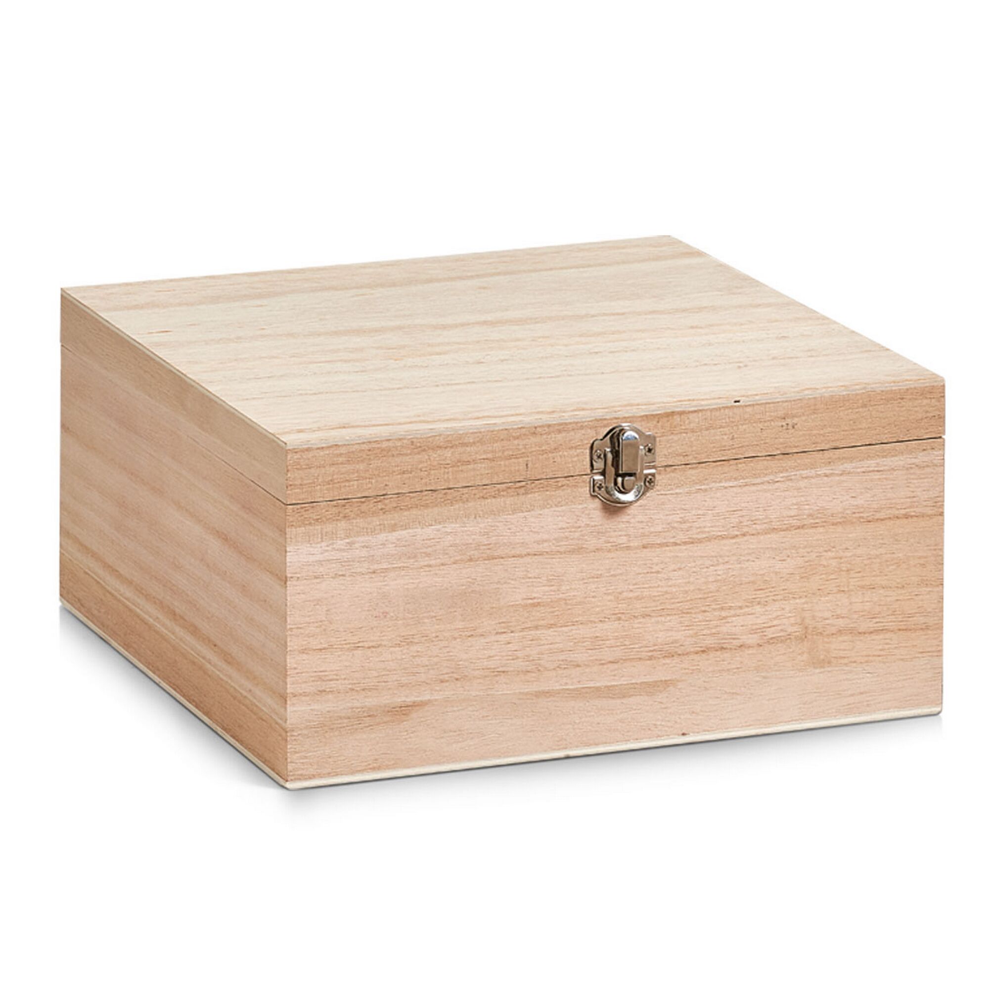 Geschlossene Holzkiste