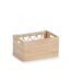 Holzkiste mit Seilgriffen