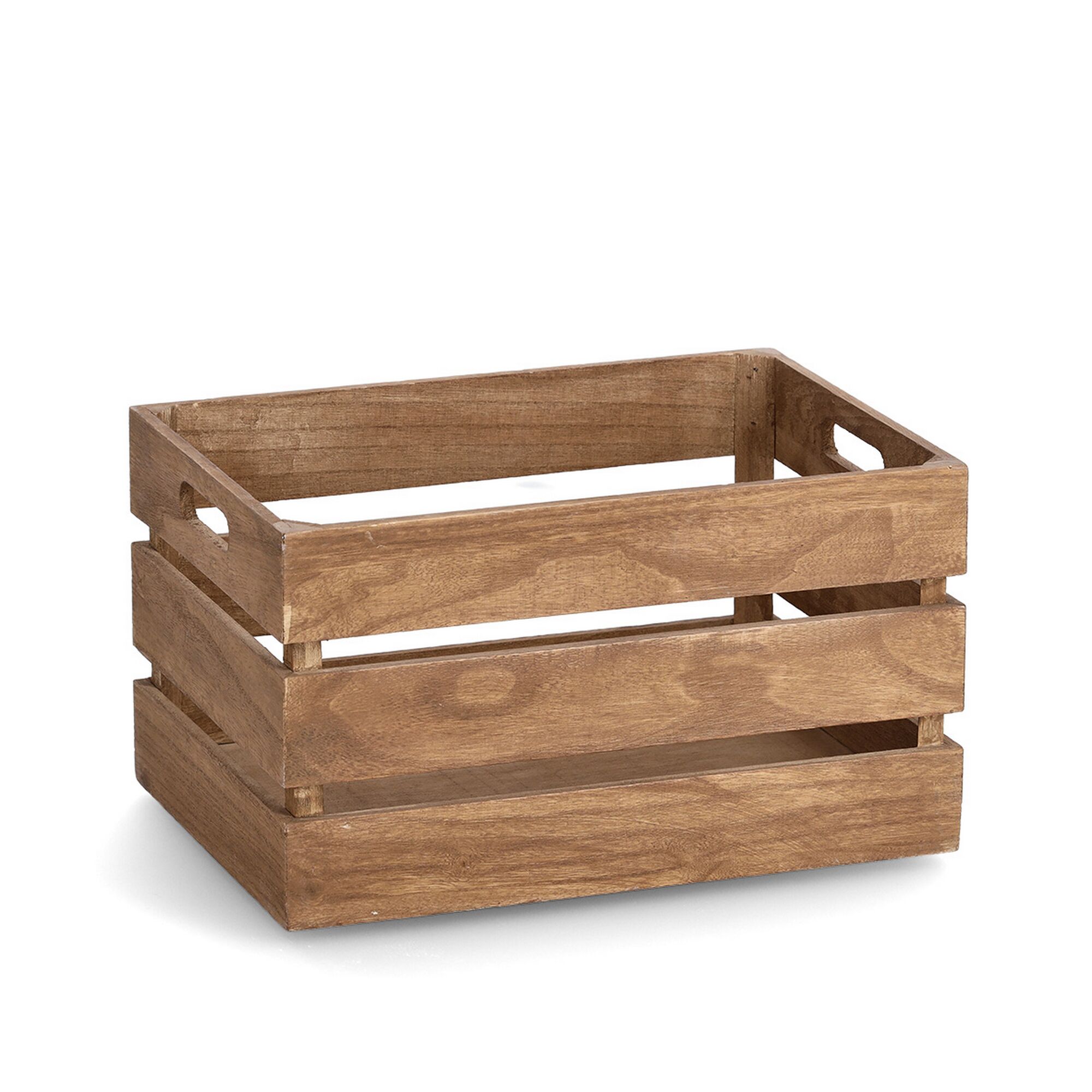 Braune Holz-Aufbewahrungskiste