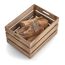 Holzkiste mit Brennholz
