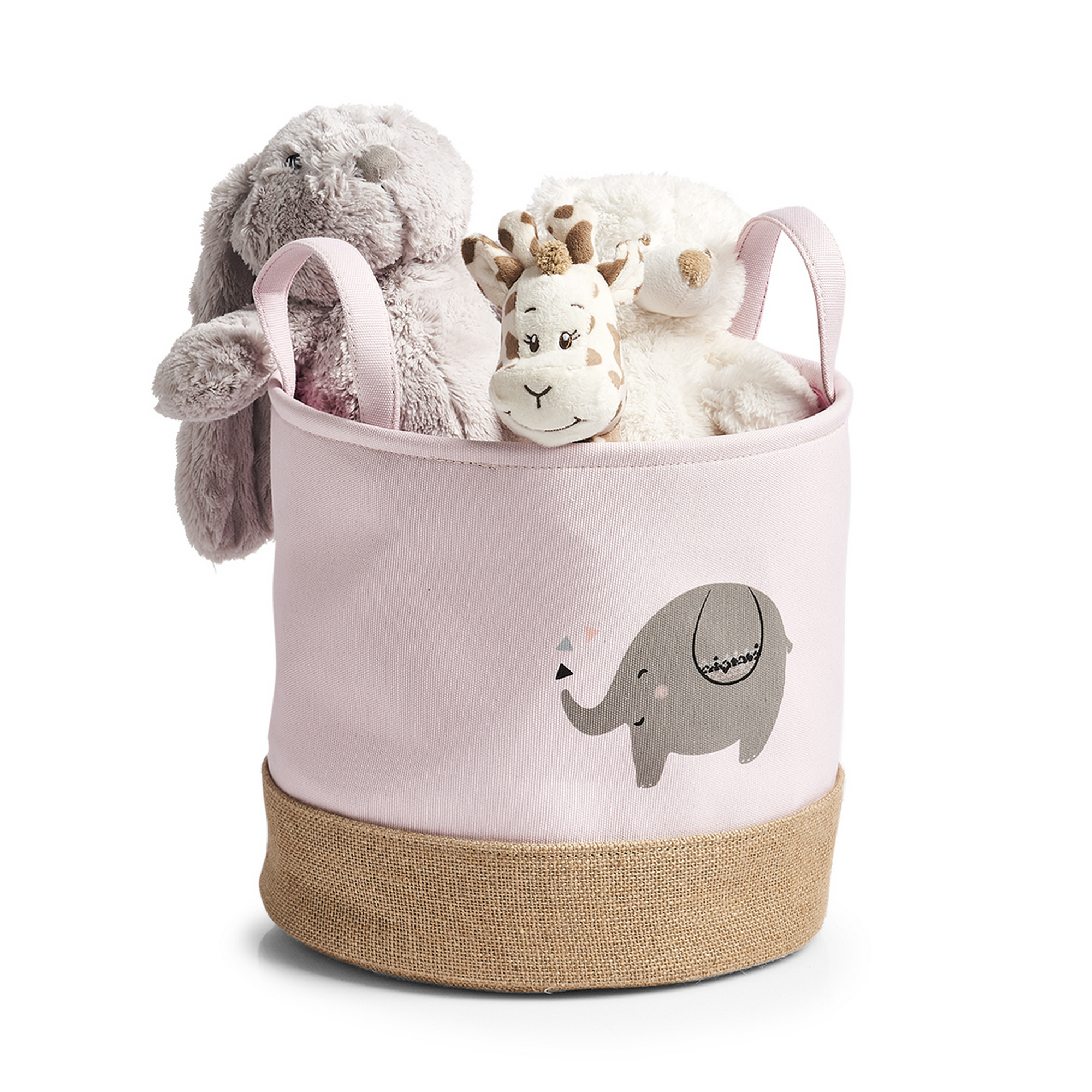 Aufbewahrungskorb 'Elefant' rosa + product picture