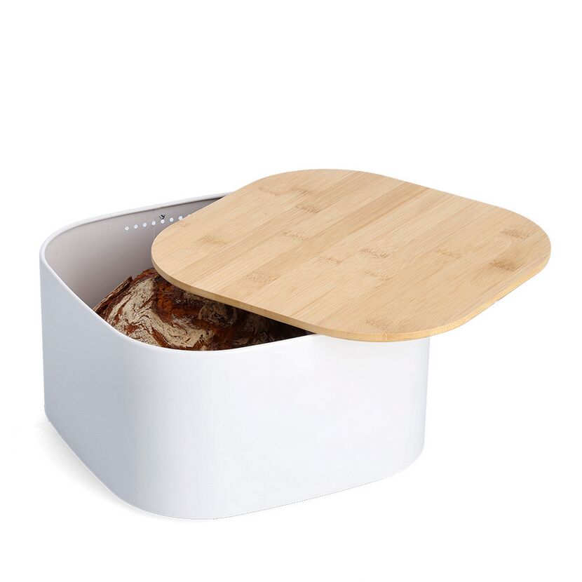 Brotkasten mit Holzdeckel