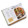 Kochbuch mit Pizzaschneider und Pizza Tricolore