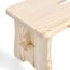 Kleine Holztrittstufe