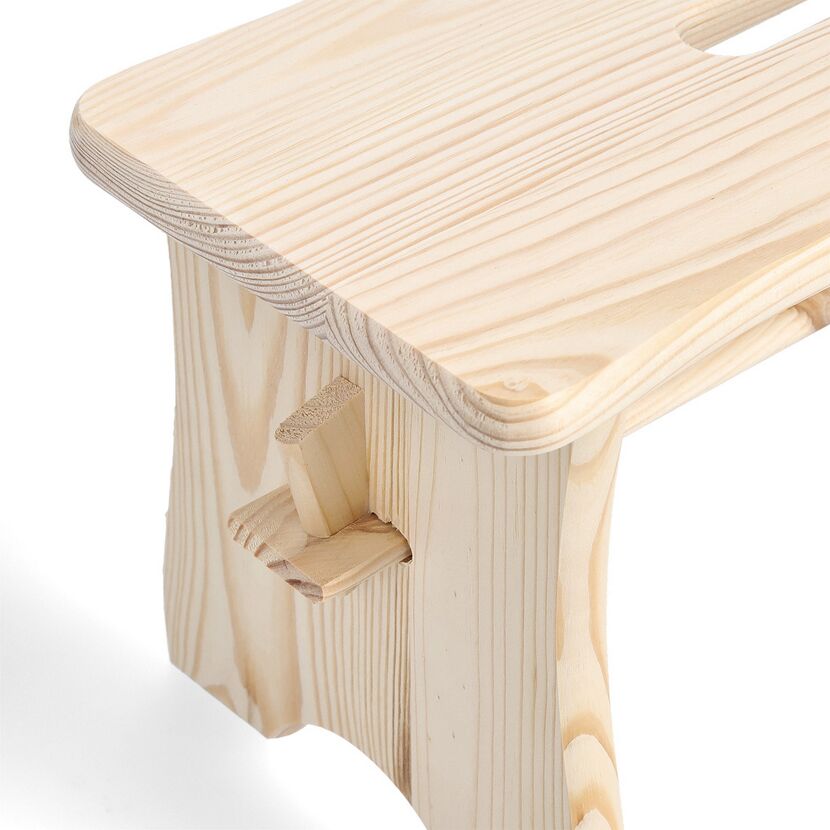 Kleine Holztrittstufe