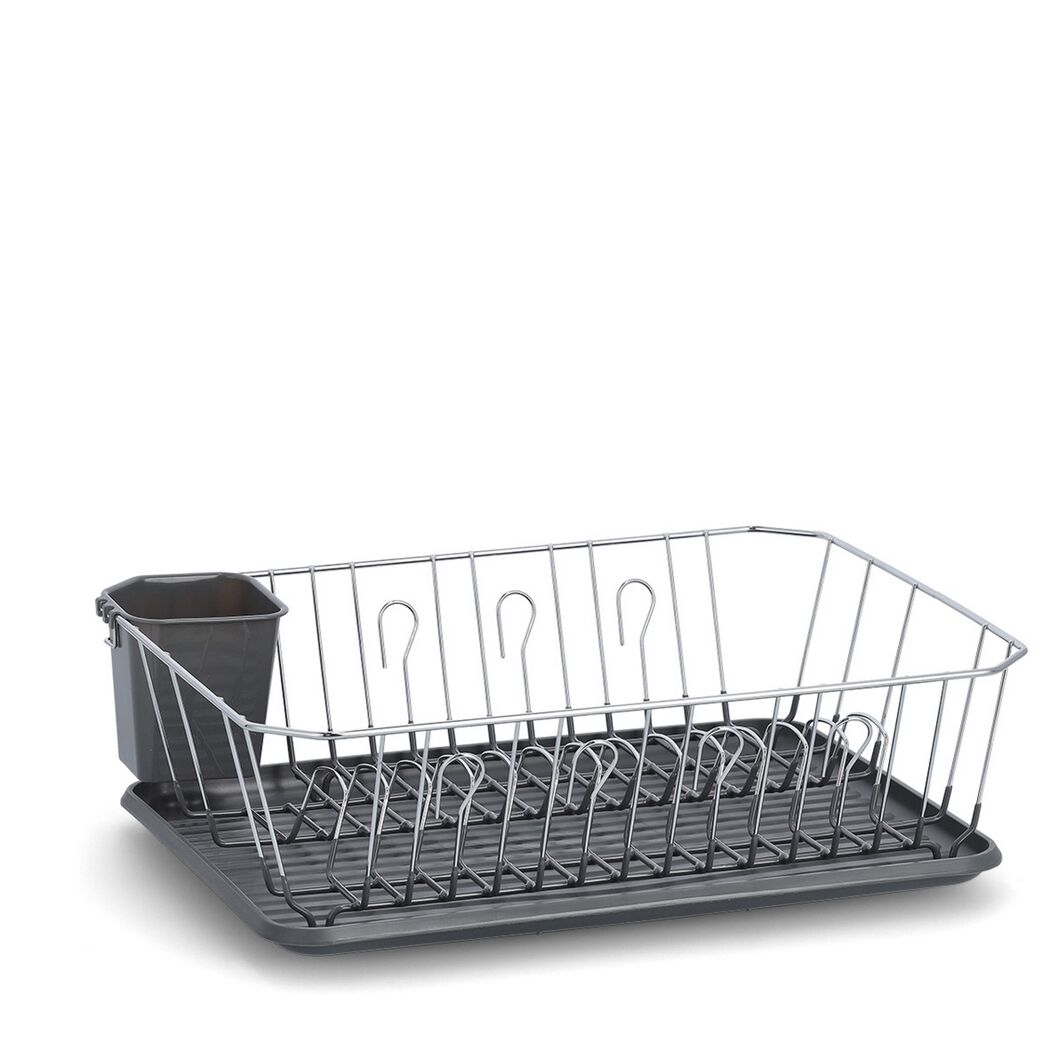 Metallgestell Geschirrabtropfer mit Abtropfschale