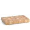Rechteckiger Hackblock aus Holz