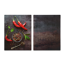 Verkleinertes Bild von Schneidebrett 'Chili' mehrfarbig 40 x 0,8 x 52 cm