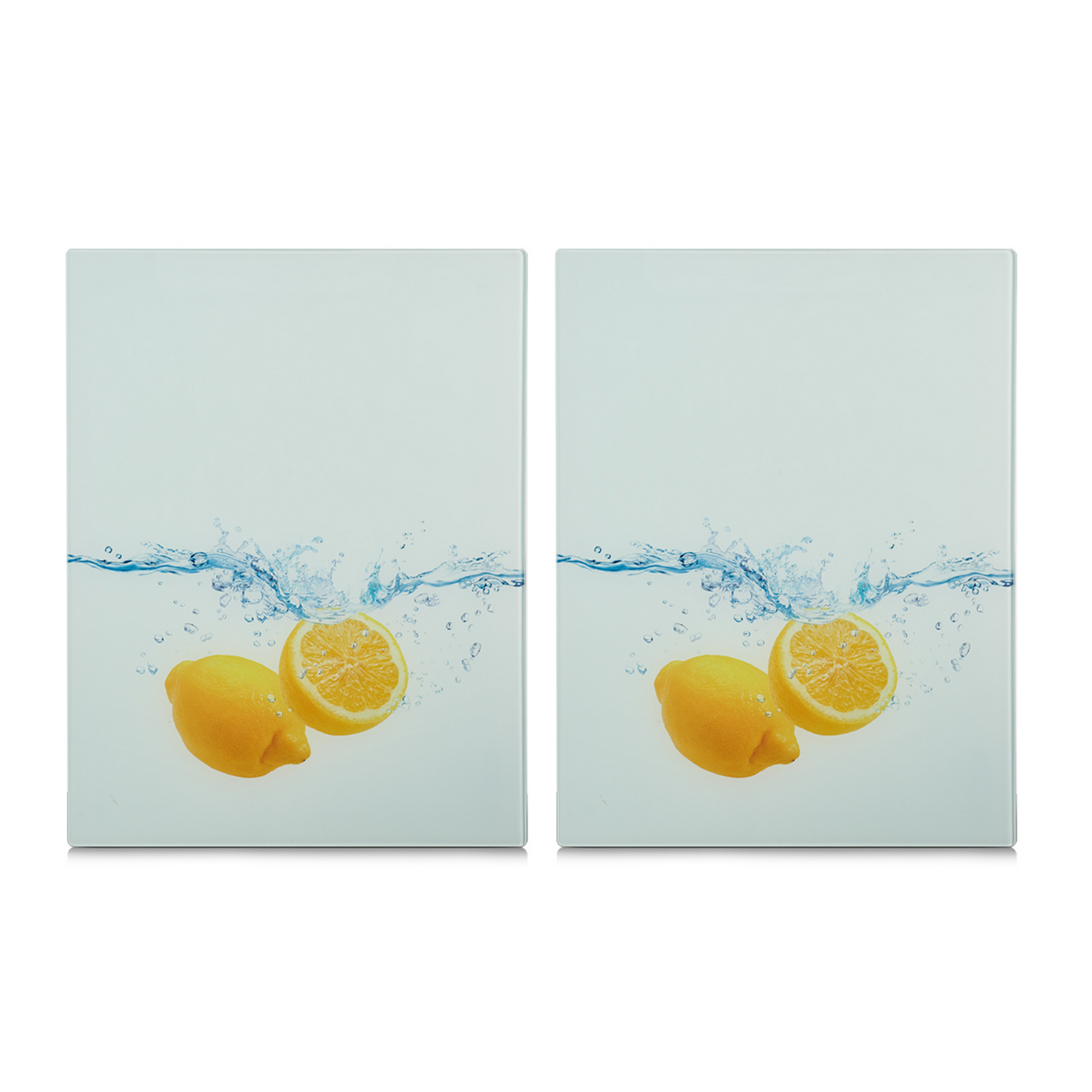 Schneidebrett 'Lemon Splash' mehrfarbig 40 x 0,8 x 52 cm + product picture