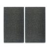 Zwei schwarze Herdabdeckplatten