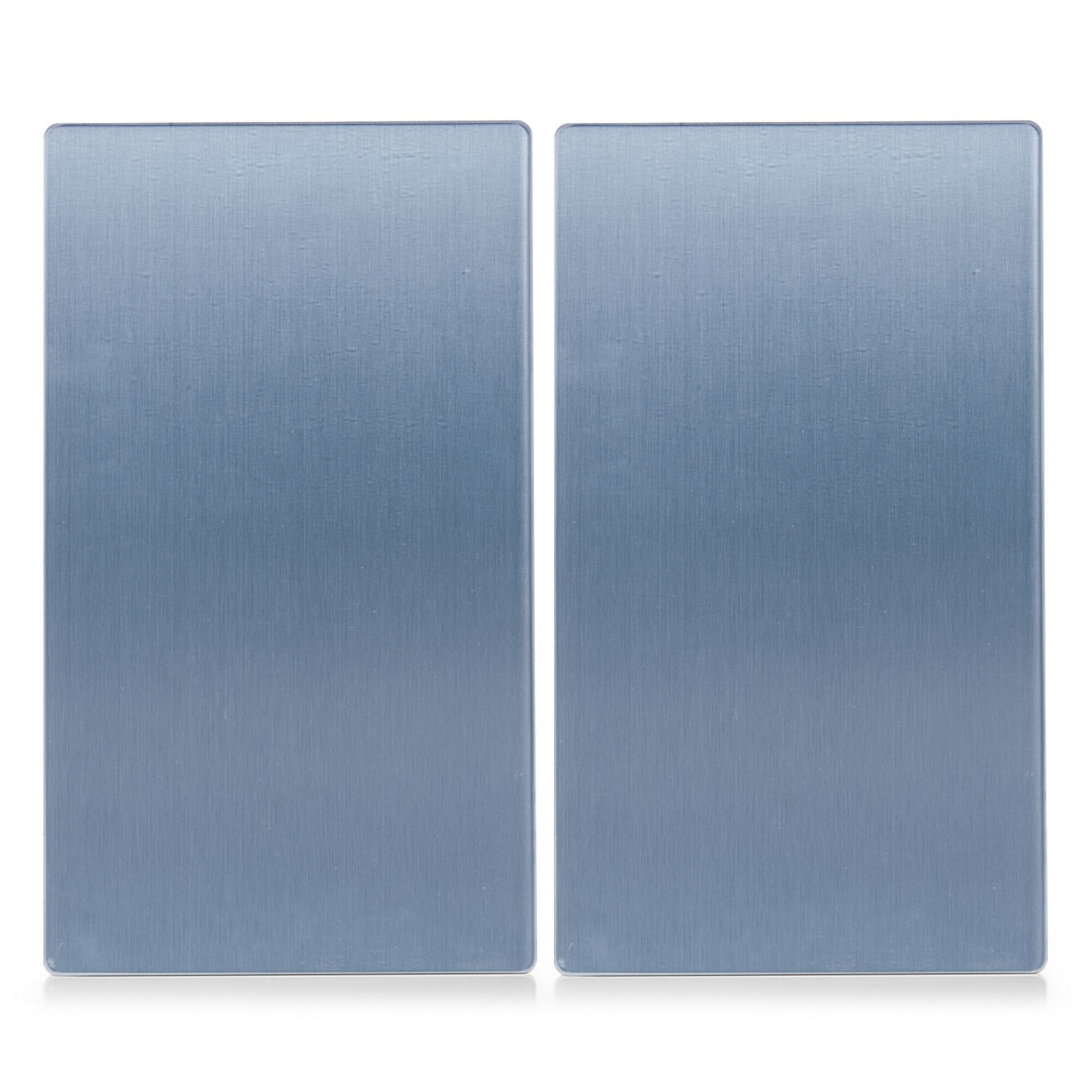 Zwei graue Herdabdeckplatten