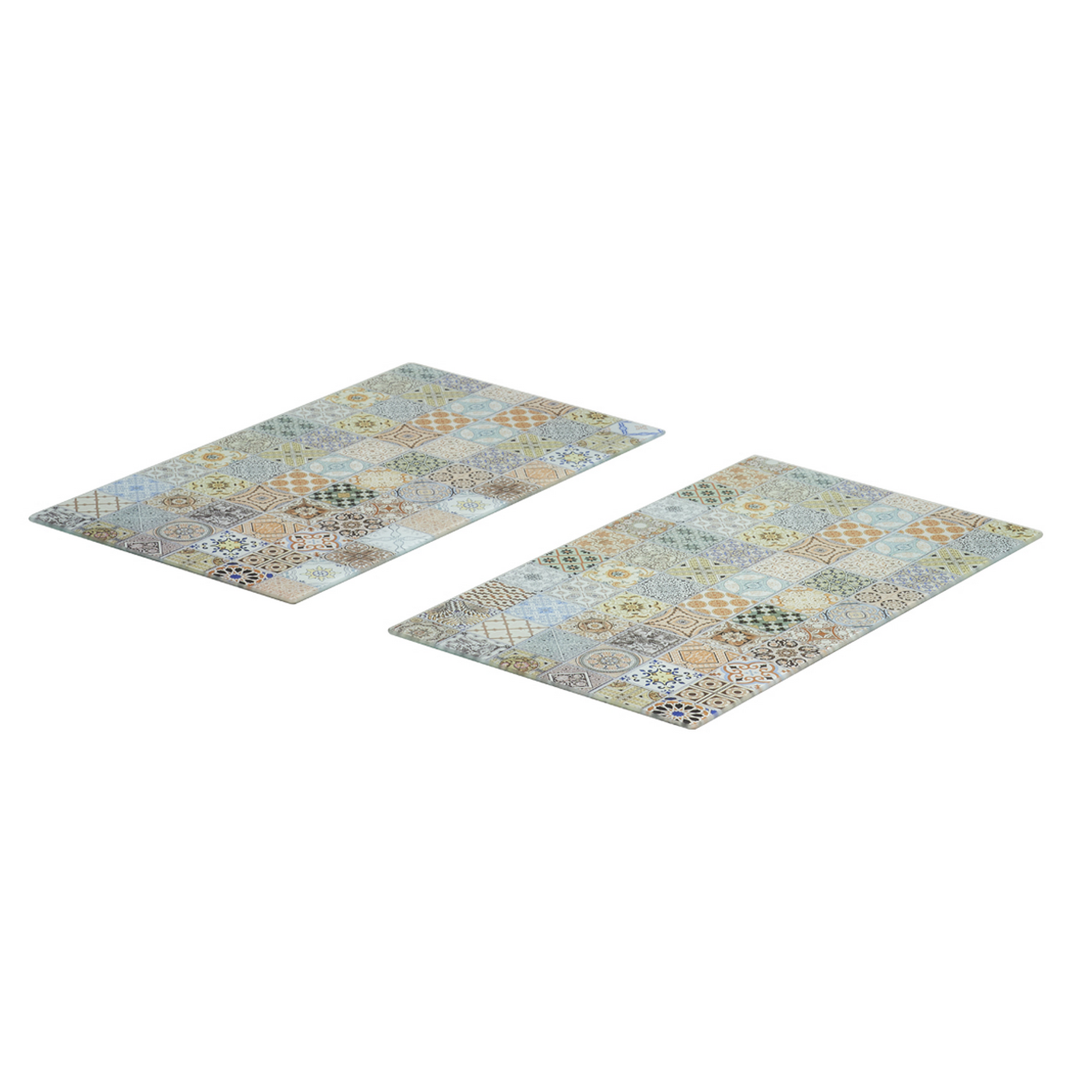 Schneidebrett 'Mosaik' mehrfarbig 52 x 0,8 x 30 cm + product picture
