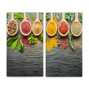 Schneidebrett 'Spices' mehrfarbig 52 x 0,8 x 30 cm