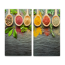 Verkleinertes Bild von Schneidebrett 'Spices' mehrfarbig 52 x 0,8 x 30 cm