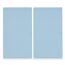 Zwei blaue Herdabdeckplatten