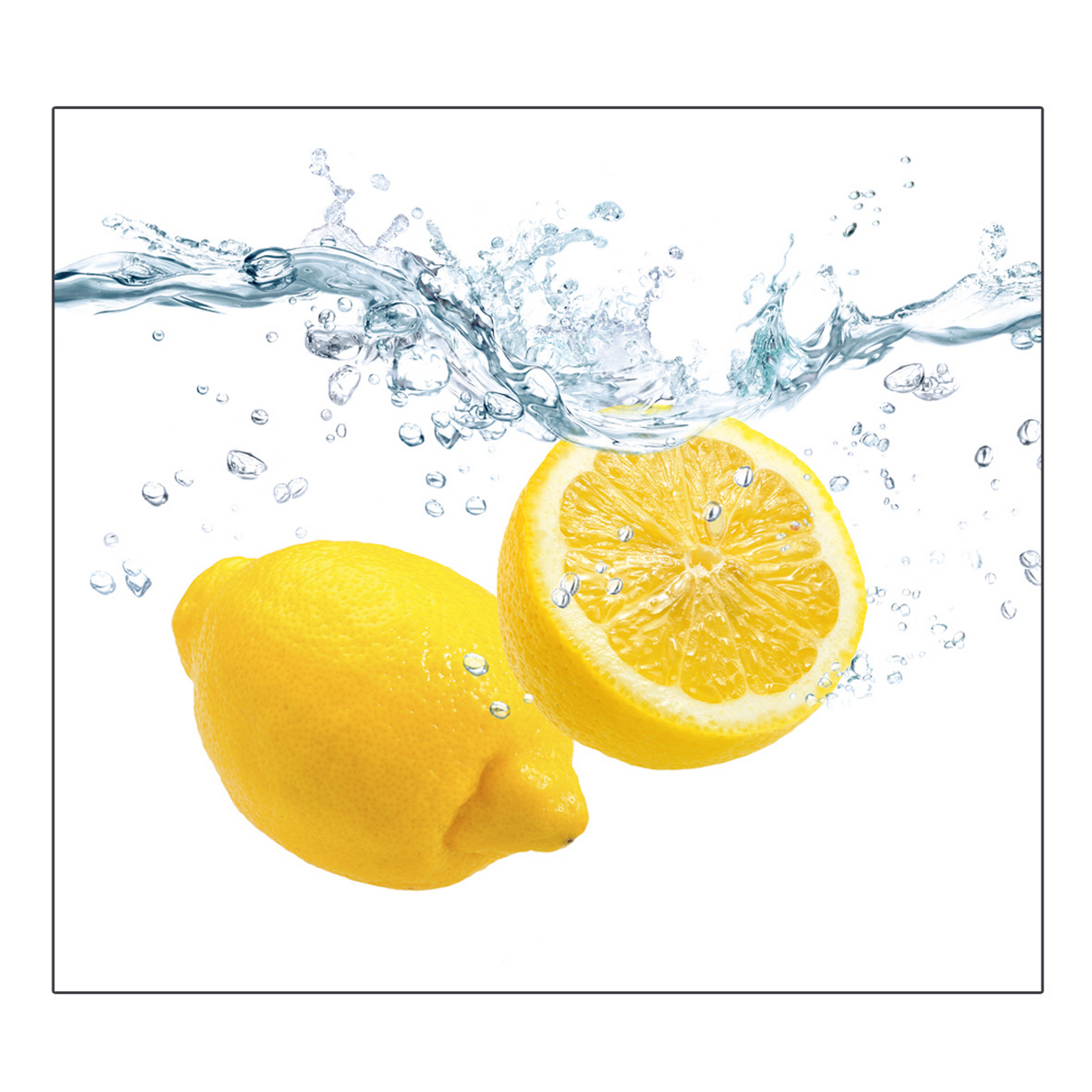 Herdblende 'Lemon Splash' mehrfarbig 56 x 0,8 x 50 cm + product picture