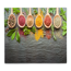 Verkleinertes Bild von Herdblende 'Spices' mehrfarbig 56 x 0,8 x 50 cm